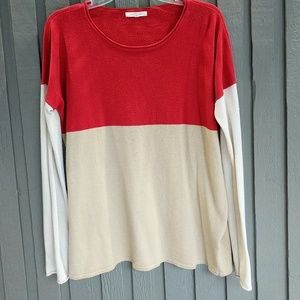 Stitch Fix 41 Hawthorne Color Block Sweater